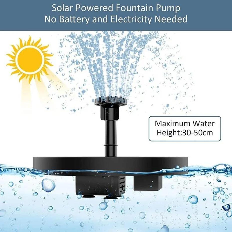 Water Source Mini Solar Water  - Smart Garden Ornaments ulasan dan harga