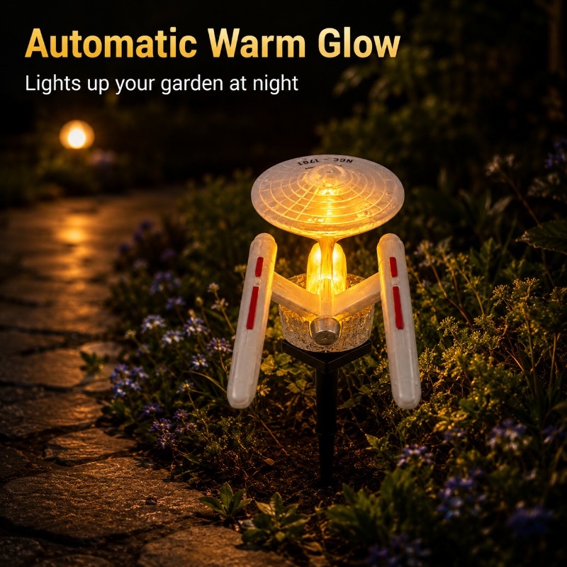 Star Trek USS Enterprise Solar - Smart Garden Light Camera ulasan dan harga