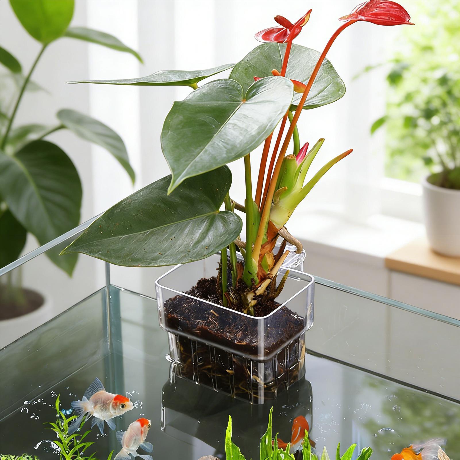 Transparent Hangable Aquarium  - Hydroponic Grow Pod ulasan dan harga