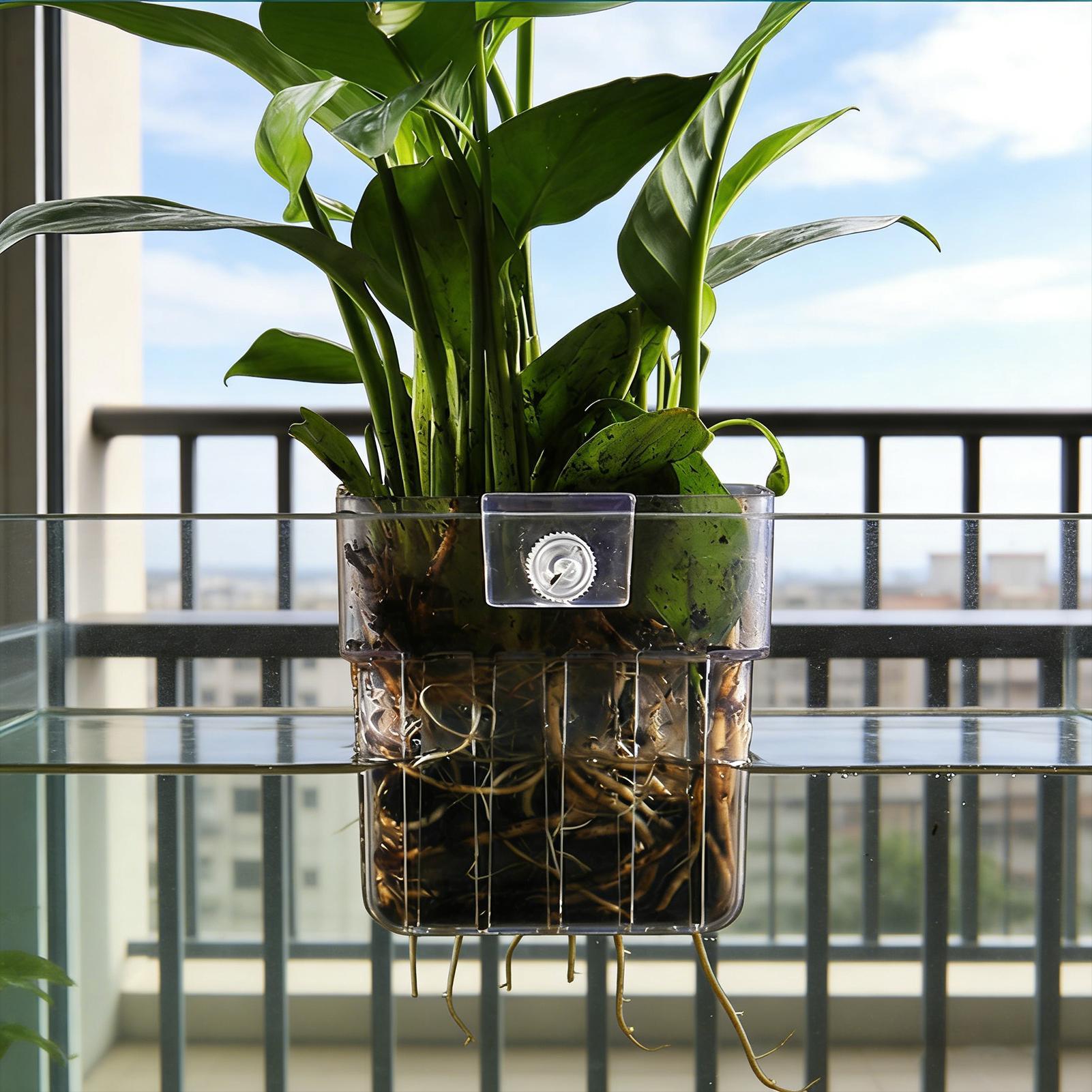 Transparent Hangable Aquarium  - Hydroponic Grow Pod ulasan dan harga