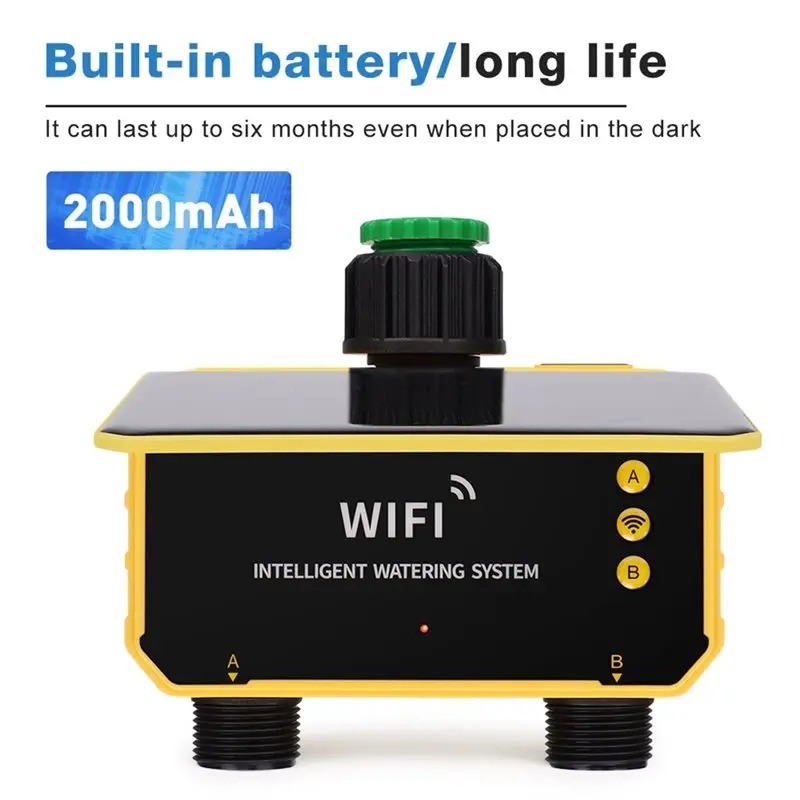 1/2 Outlets WIFI Solar Irrigat - Smart Garden Nursery ulasan dan harga