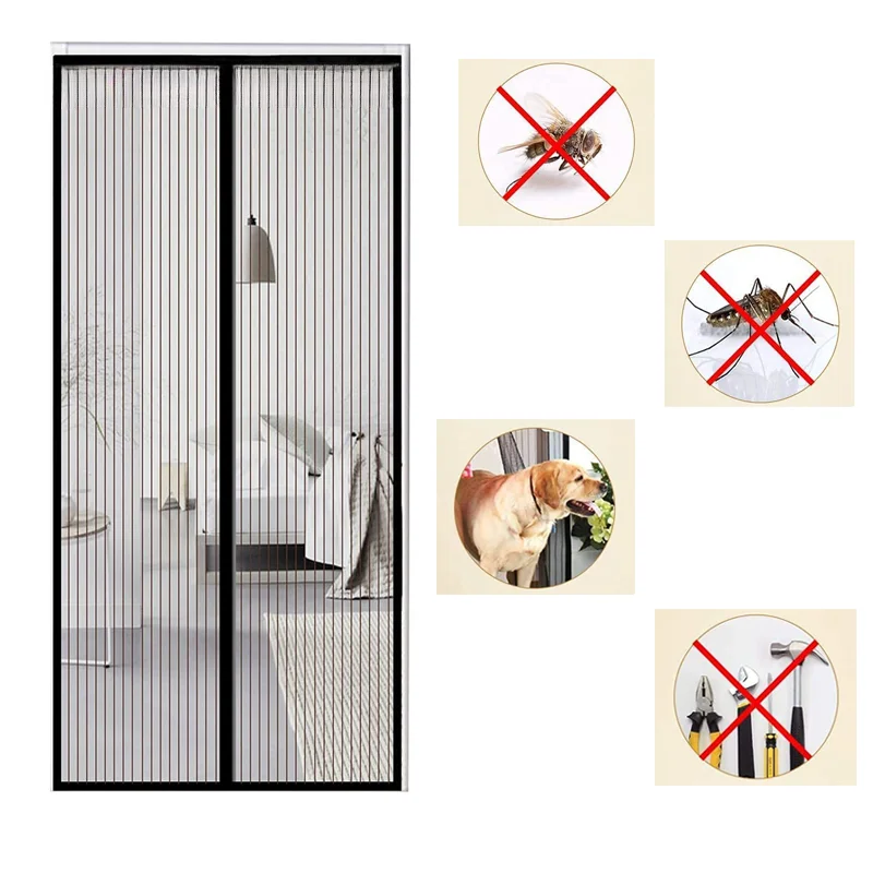 Magnetic Mosquito Net Door Win - Smart Garden Gate Lock ulasan dan harga