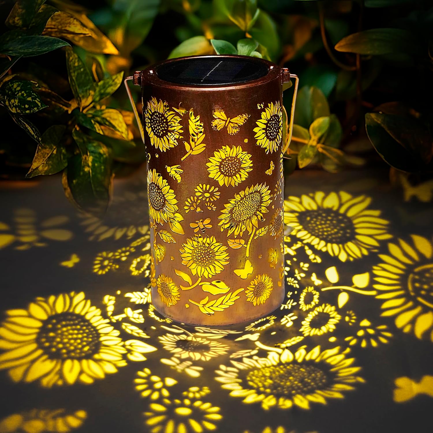 Sunflower Light and Shadow Lig - Smart Garden Ornaments ulasan dan harga