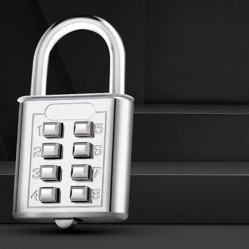 8 Digits Password Code Outdoor - Smart Garden Gate Lock ulasan dan harga