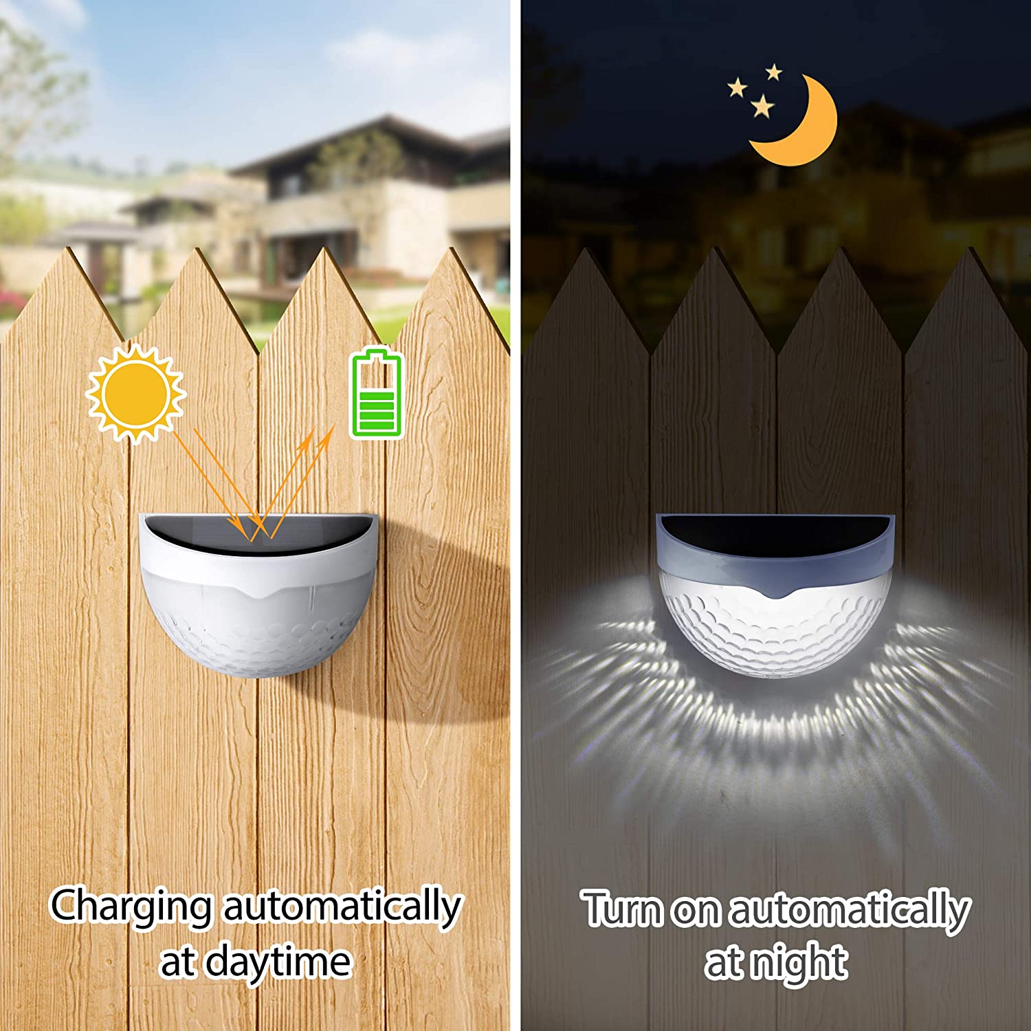 LED Solar Light Outdoor Wall L - Smart Garden Light Camera ulasan dan harga