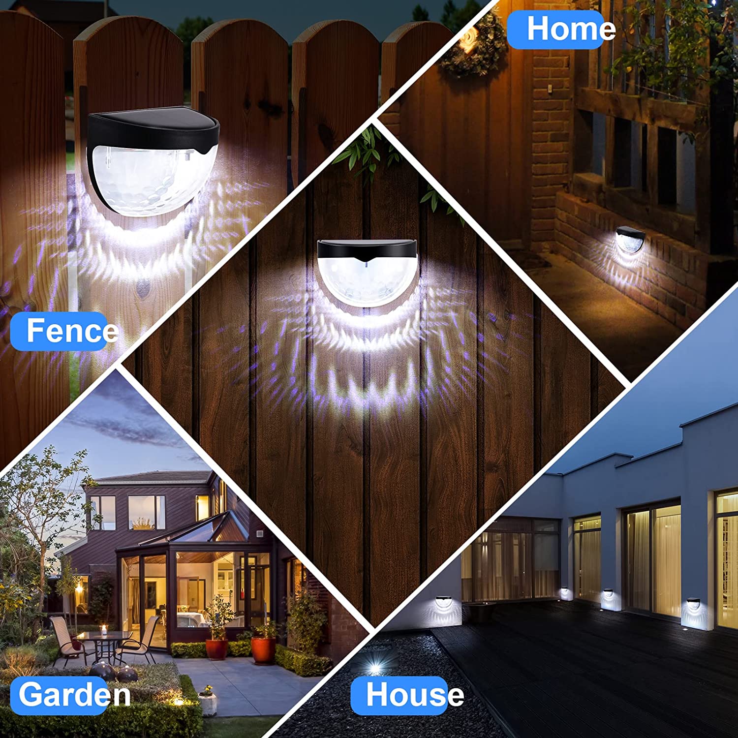 LED Solar Light Outdoor Wall L - Smart Garden Light Camera ulasan dan harga