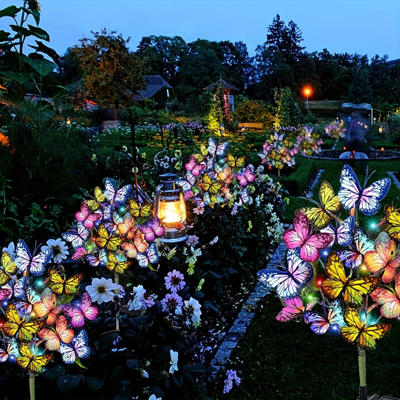 Solar LED Butterfly Garden Lig - Smart Garden Light Camera ulasan dan harga