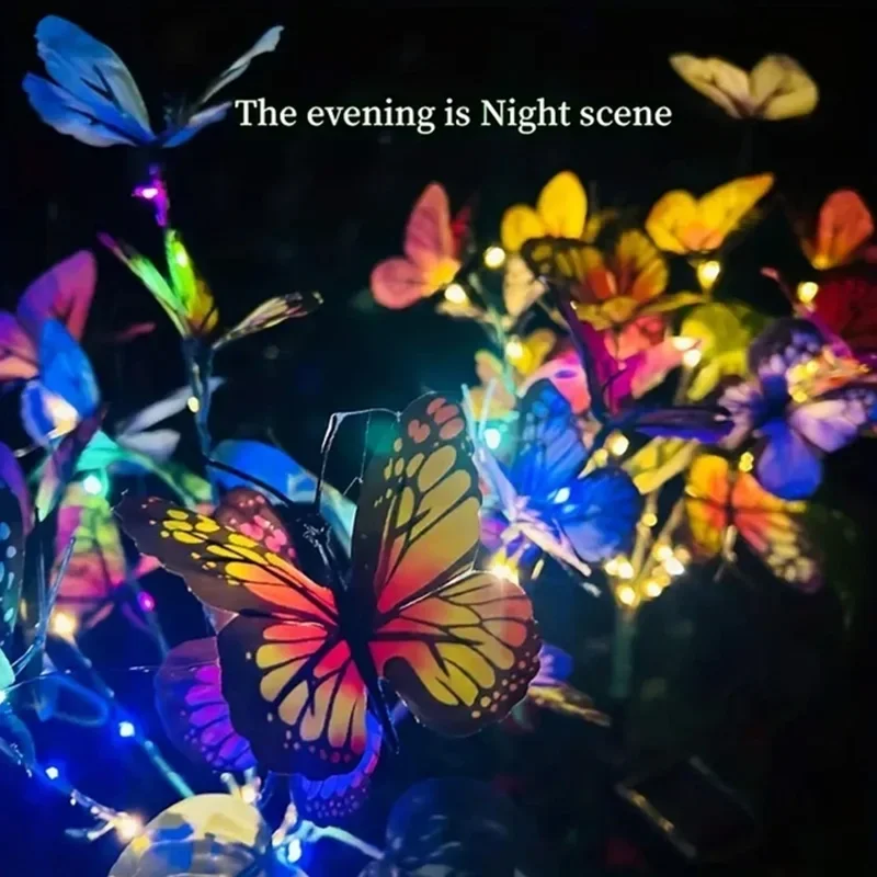 Solar LED Butterfly Garden Lig - Smart Garden Light Camera ulasan dan harga