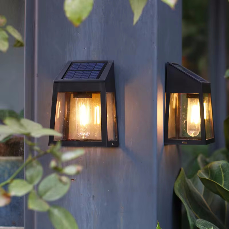 Solar Wall Light Outdoor Water - Smart Garden Ornaments ulasan dan harga