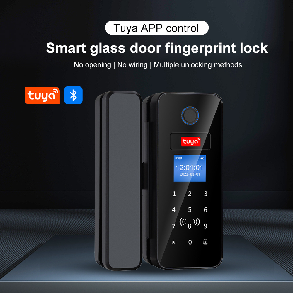 Double Hook Smart Glass Door L - Smart Garden Gate Lock ulasan dan harga