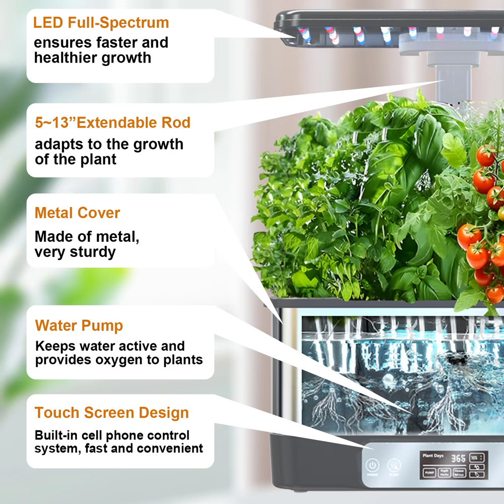 Tuya WiFi Indoor Garden Hydopo - Smart Garden Nursery ulasan dan harga
