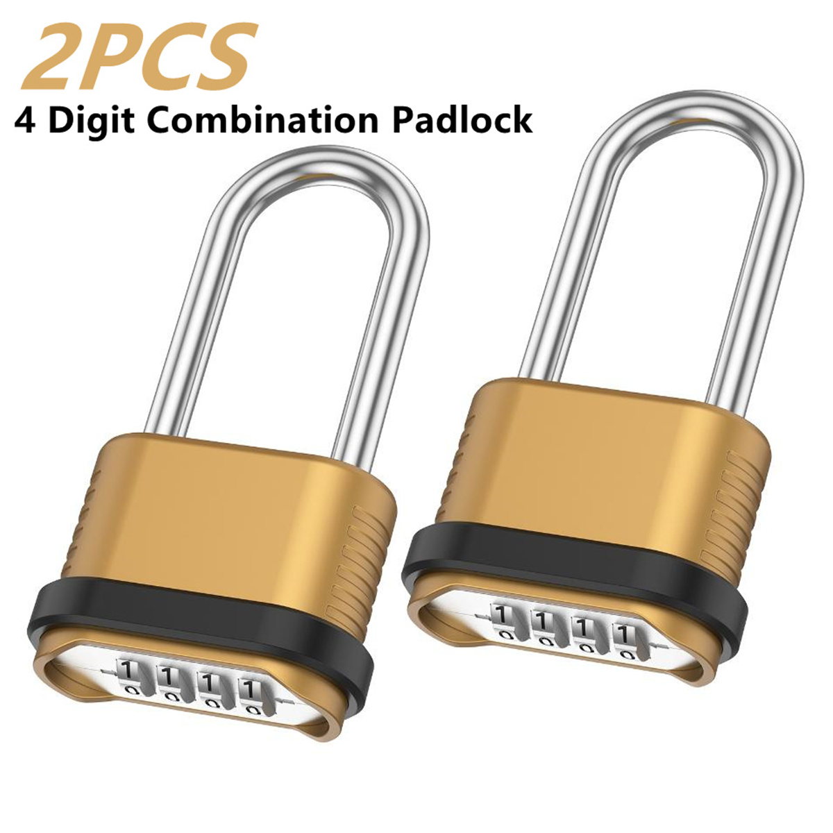 Combination Padlock 4 Digit Lo - Smart Garden Gate Lock ulasan dan harga