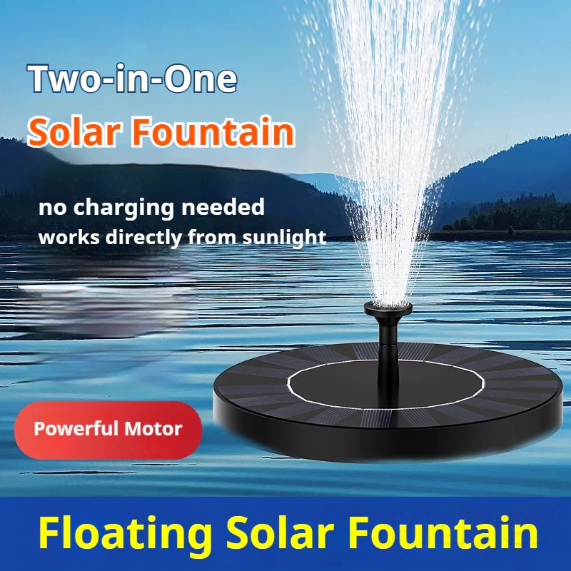 Solar Fountain Pump, 13cm | No - Smart Garden Ornaments ulasan dan harga