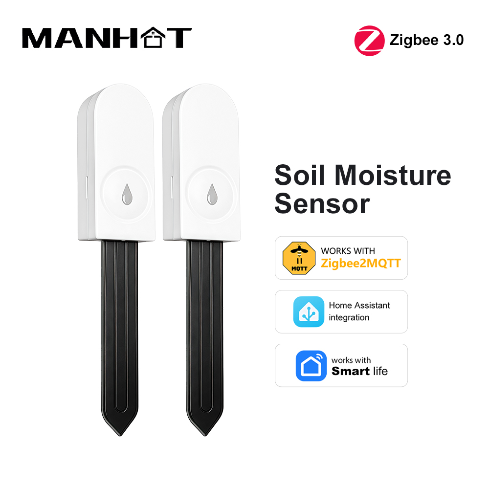 Zigbee 3.0 Soil Moisture Senso - Smart Garden Nursery ulasan dan harga