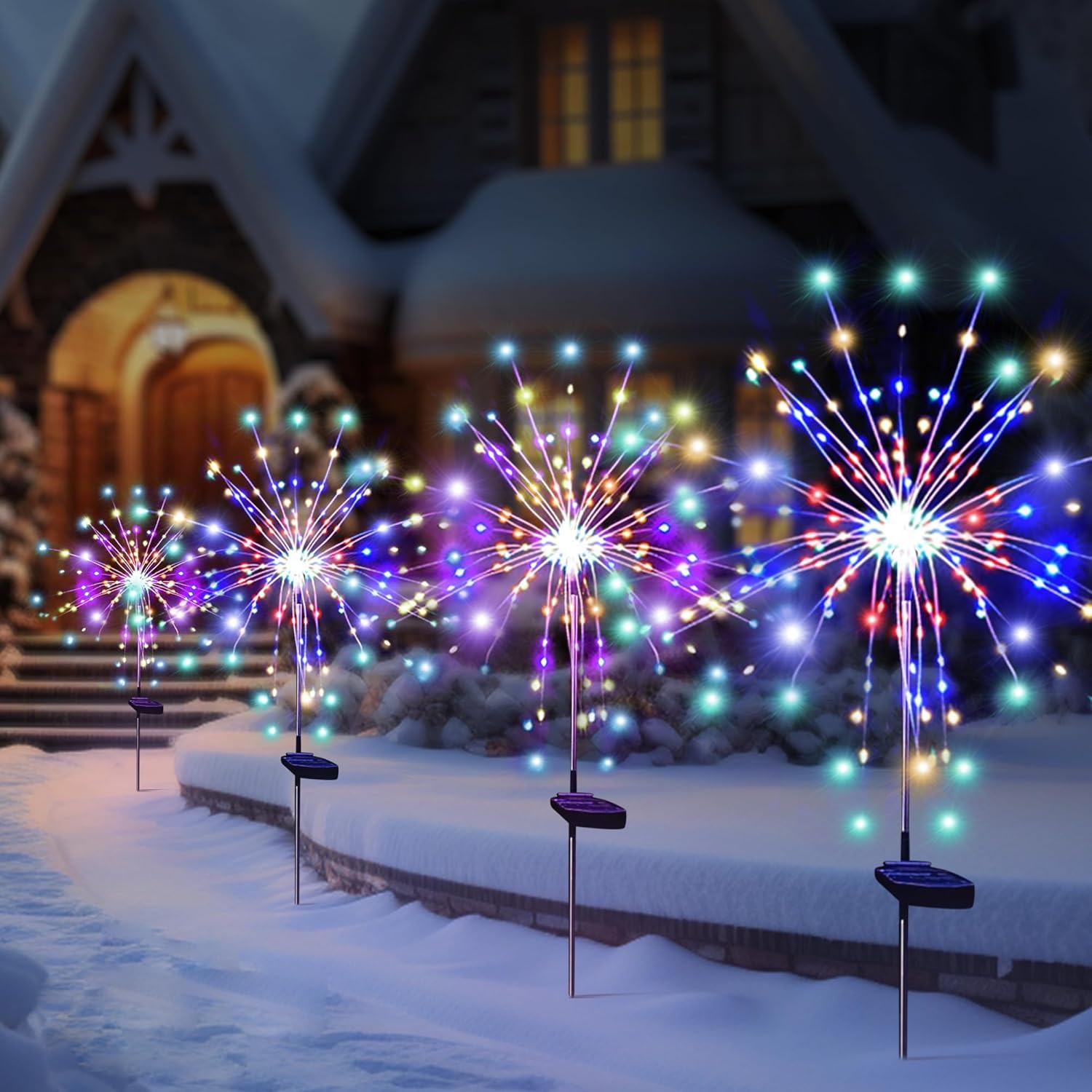 Solar LED Firework Fairy Light - Smart Garden Light Camera ulasan dan harga