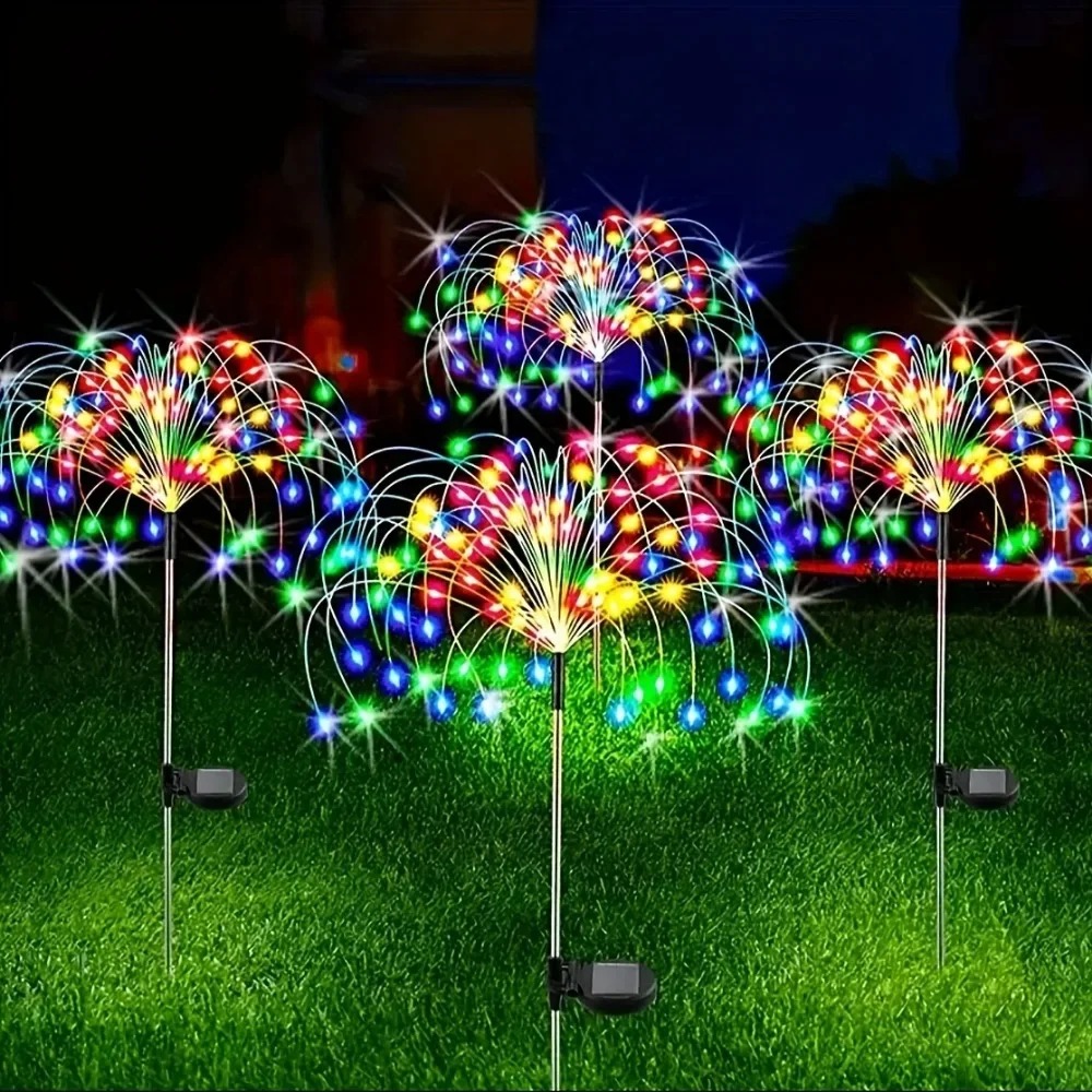 Solar LED Firework Fairy Light - Smart Garden Light Camera ulasan dan harga
