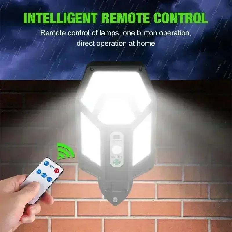 12000LM Powerful Solar Wall La - Smart Garden Light Camera ulasan dan harga