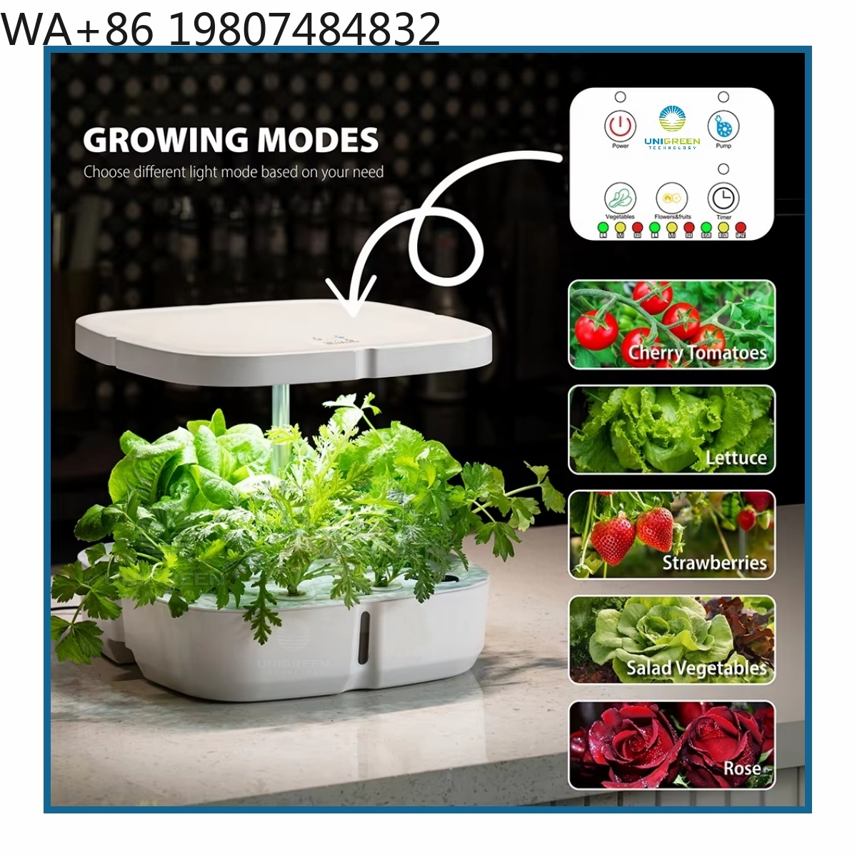 8 Pod  Mini Hydroponic Grow Bo - Hydroponic Grow Pod ulasan dan harga