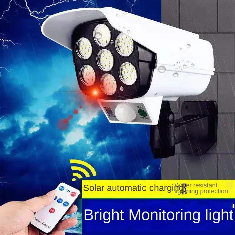 Outdoor Solar Light Motion Sen - Smart Garden Light Camera ulasan dan harga