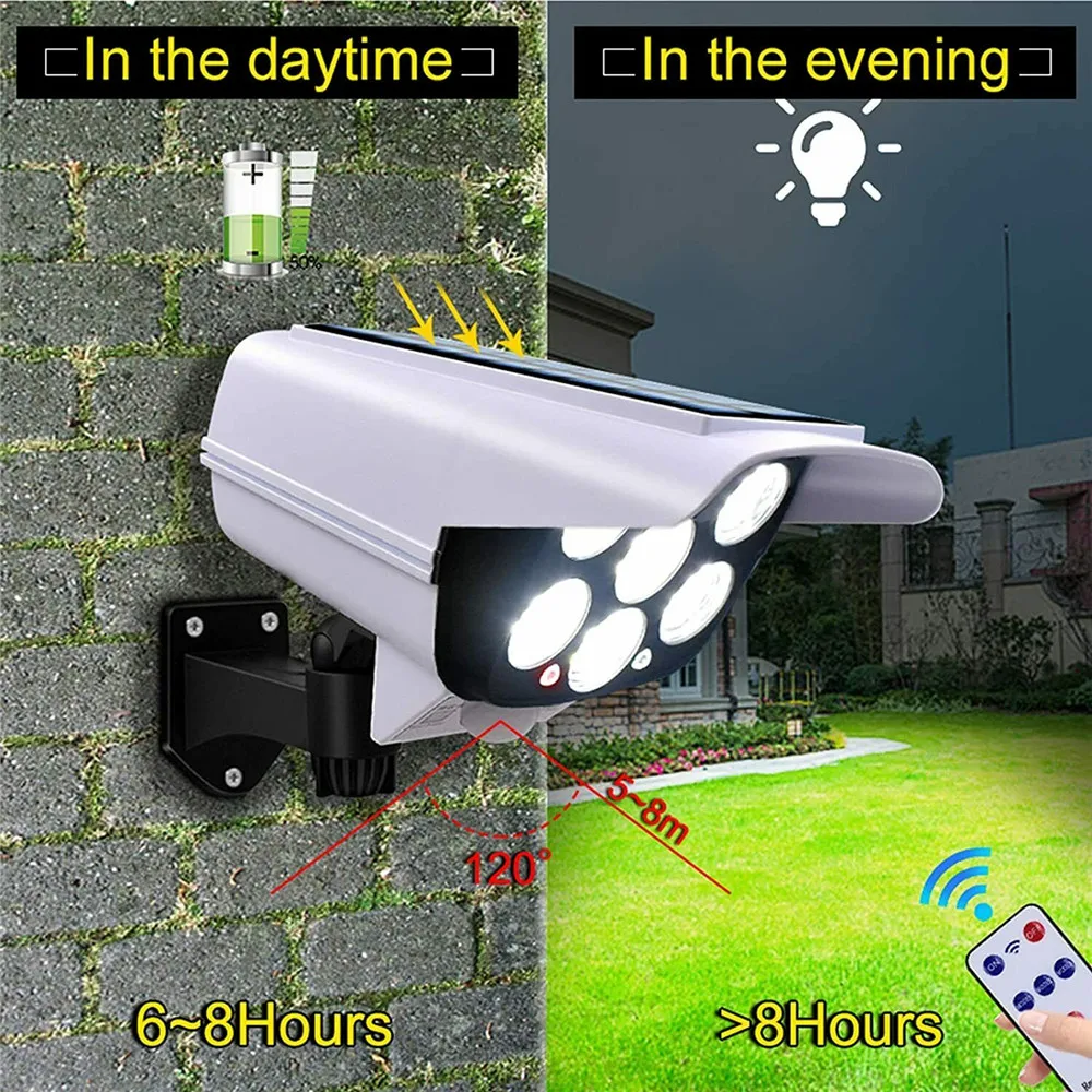 Outdoor Solar Light Motion Sen - Smart Garden Light Camera ulasan dan harga