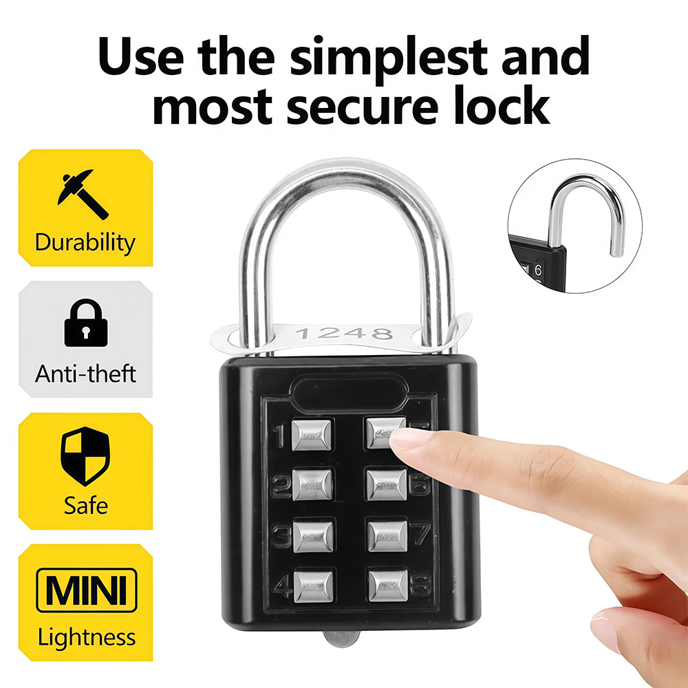 8-digit Combination Outdoor Bu - Smart Garden Gate Lock ulasan dan harga