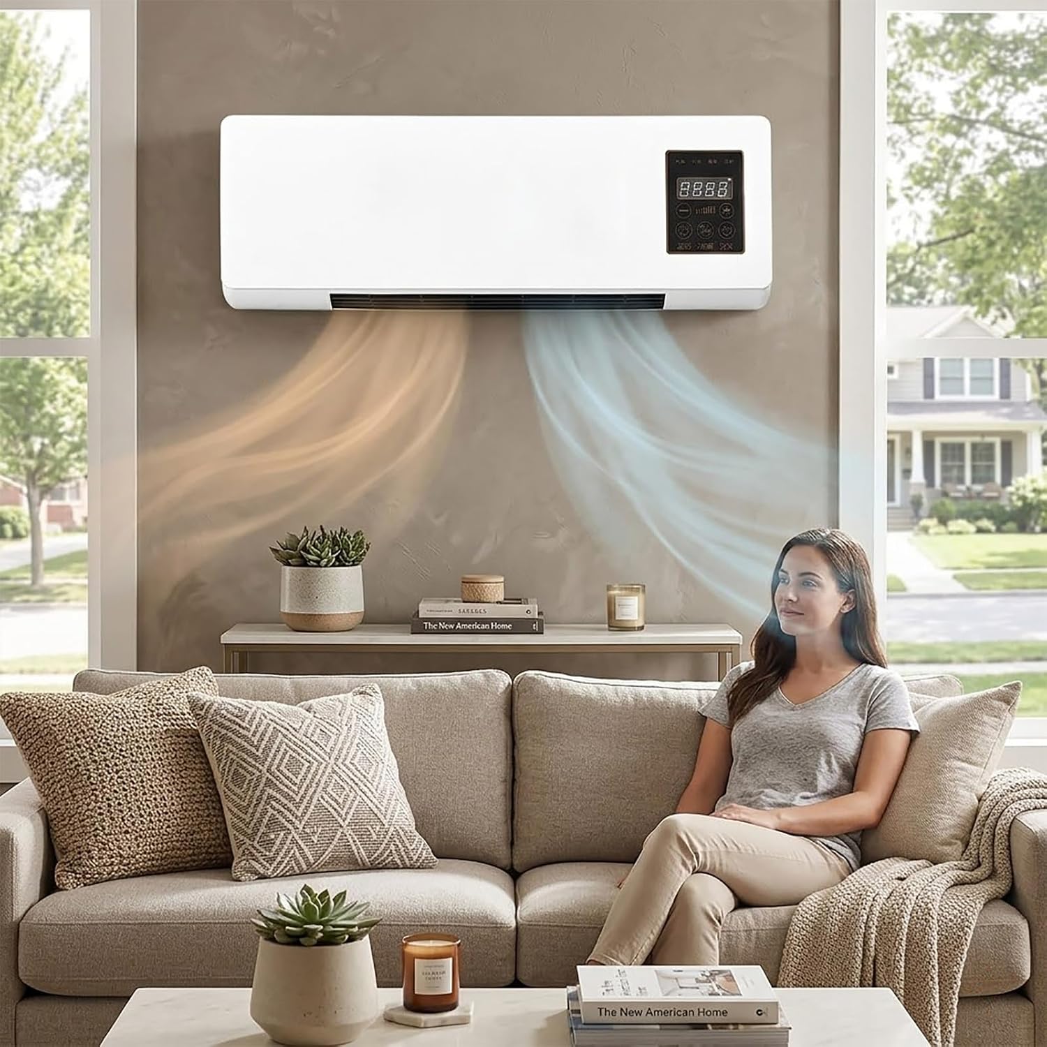 Portable Wall Mounted Air Cond - Smart Garden Offices ulasan dan harga