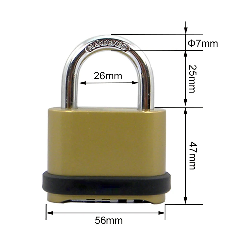 Outdoor Lock No Key 4 Digit Co - Smart Garden Gate Lock ulasan dan harga