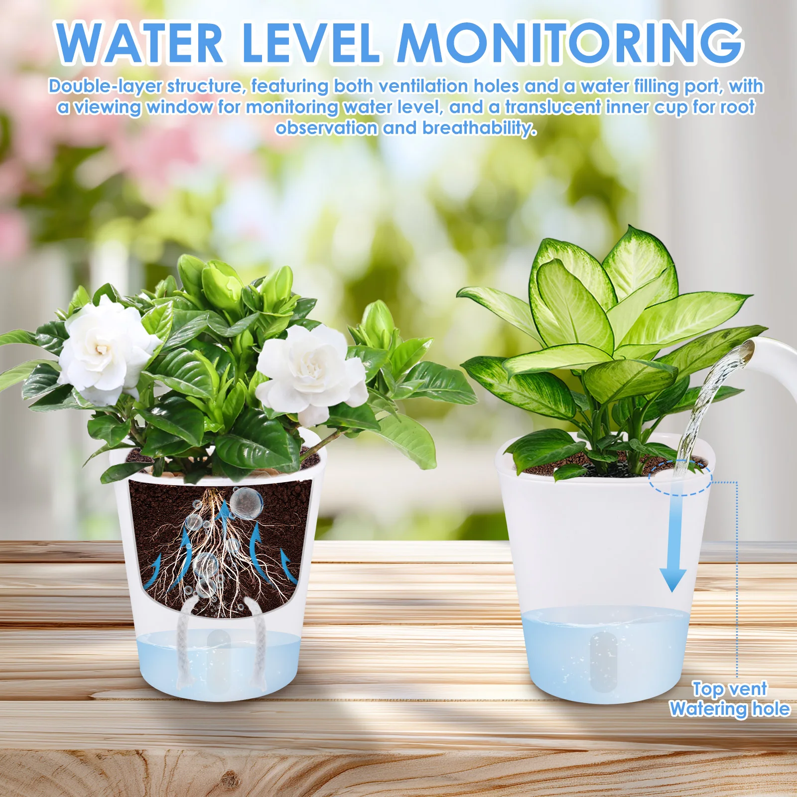 10 Pcs Self Watering Planter L - Hydroponic Grow Pod ulasan dan harga