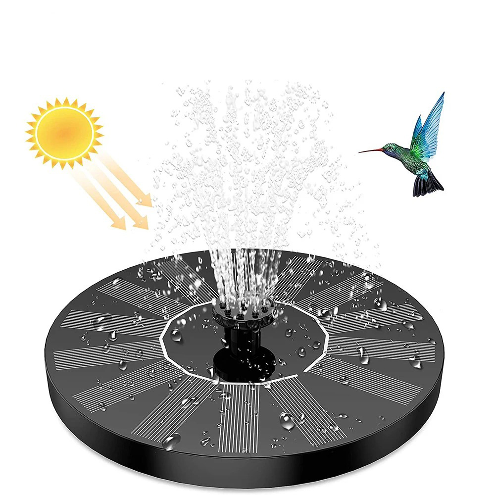 13cm Floating Solar Panel Sola - Smart Garden Ornaments ulasan dan harga