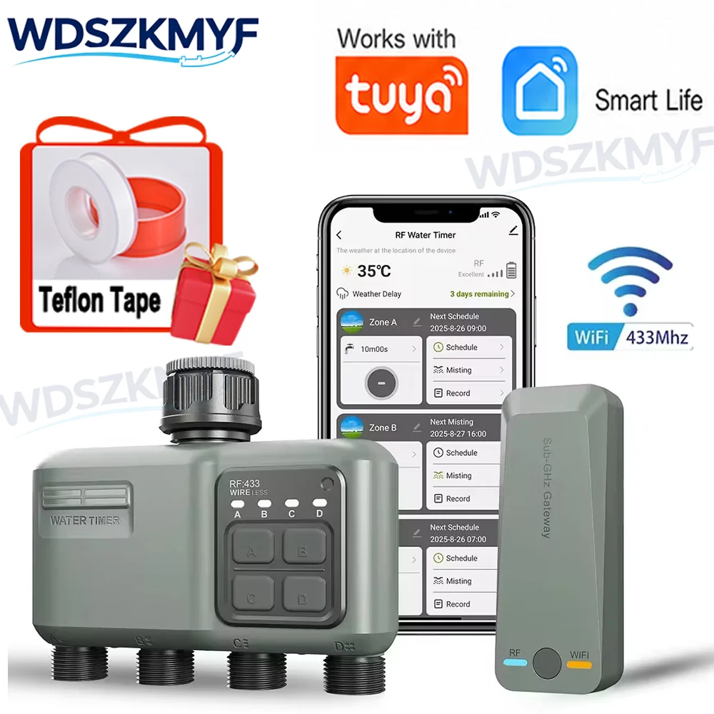 WiFi RF433 Smart Garden Sprink - Smart Garden Nursery ulasan dan harga