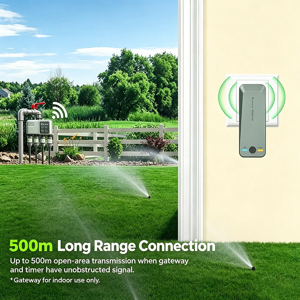 WiFi RF433 Smart Garden Sprink - Smart Garden Nursery ulasan dan harga