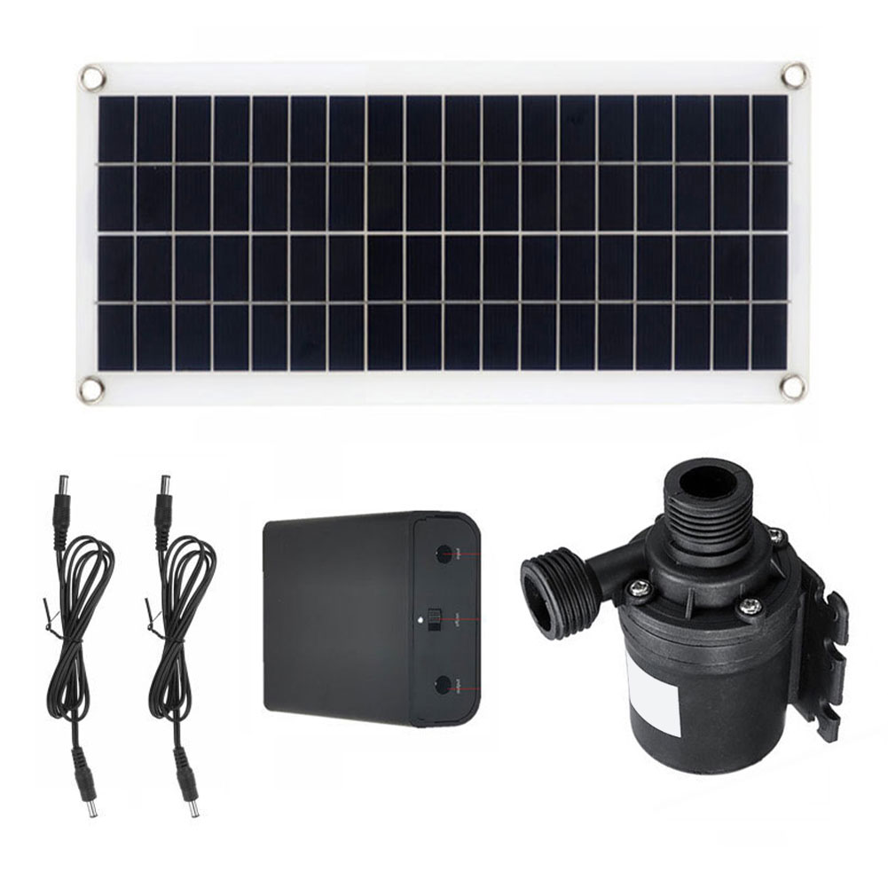 1 Set 20W Solar Panel Fountain - Smart Garden Ornaments ulasan dan harga