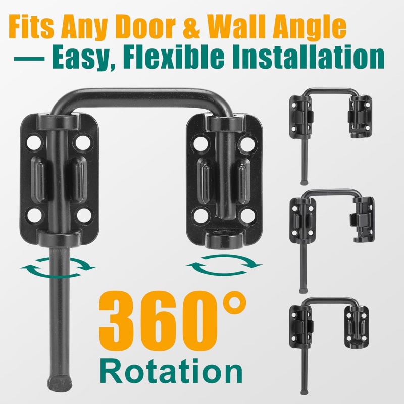 U Shape Patio Sliding Door Loo - Smart Garden Gate Lock ulasan dan harga