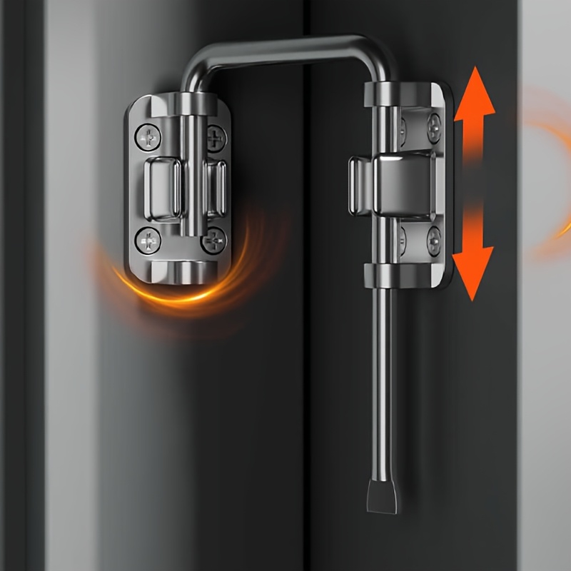U Shape Patio Sliding Door Loo - Smart Garden Gate Lock ulasan dan harga