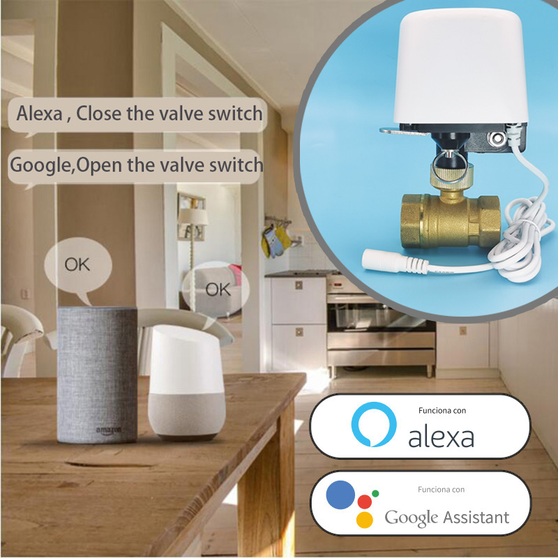 Wifi  Zigbee Tuya Water Valve  - Smart Garden Home Assistant ulasan dan harga