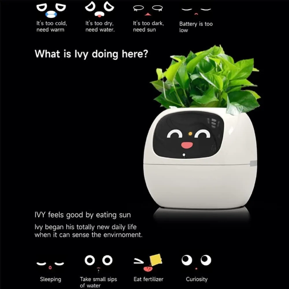 Smart Flowerpot with AI Chip 7 - Smart Garden Offices ulasan dan harga