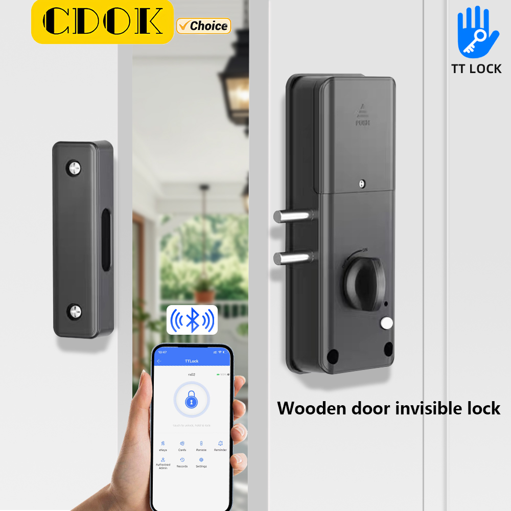 CDOK RX02 TTlock Bluetooth, In - Smart Garden Gate Lock ulasan dan harga