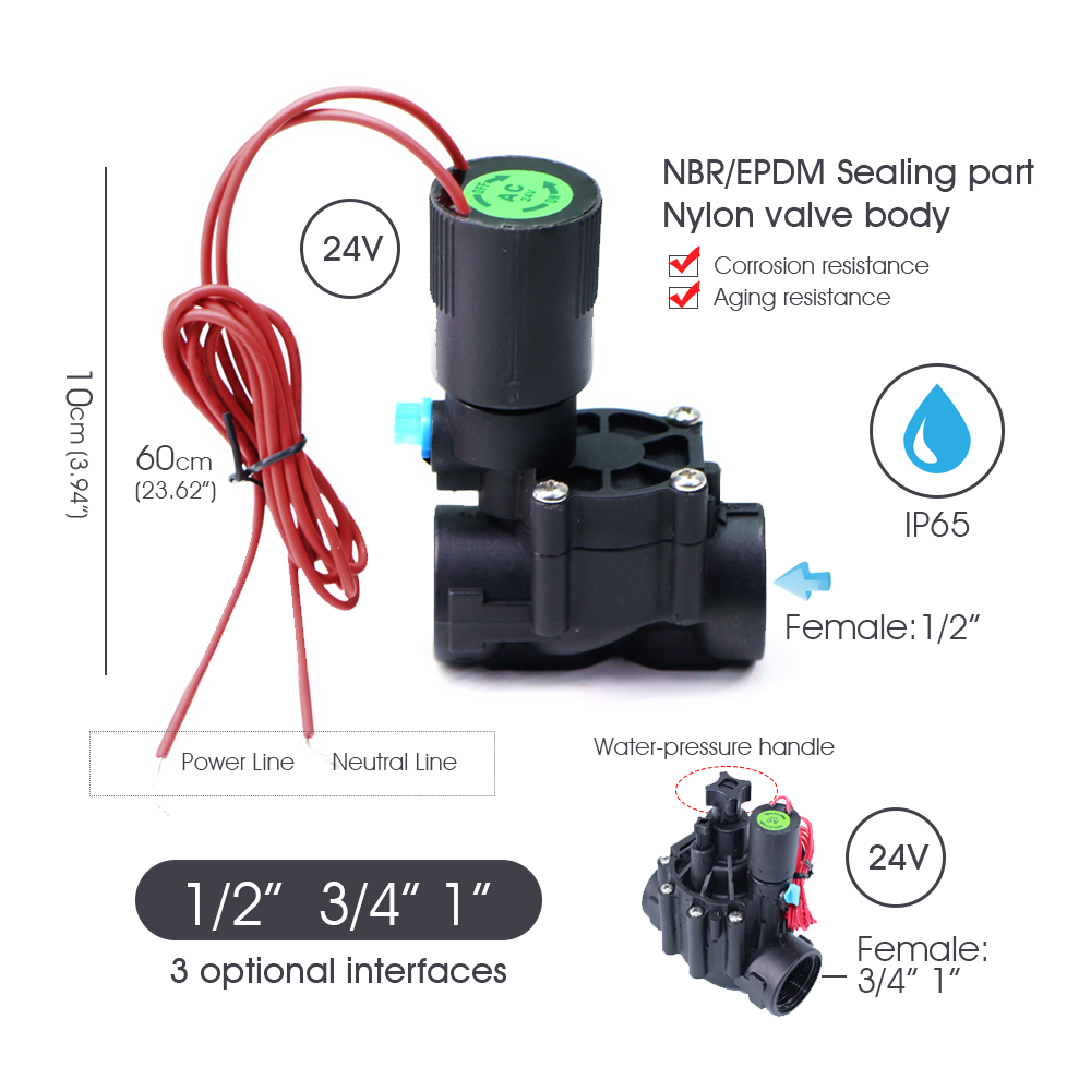 Garden Hose Solenoid Valve Con - Smart Garden Nursery ulasan dan harga