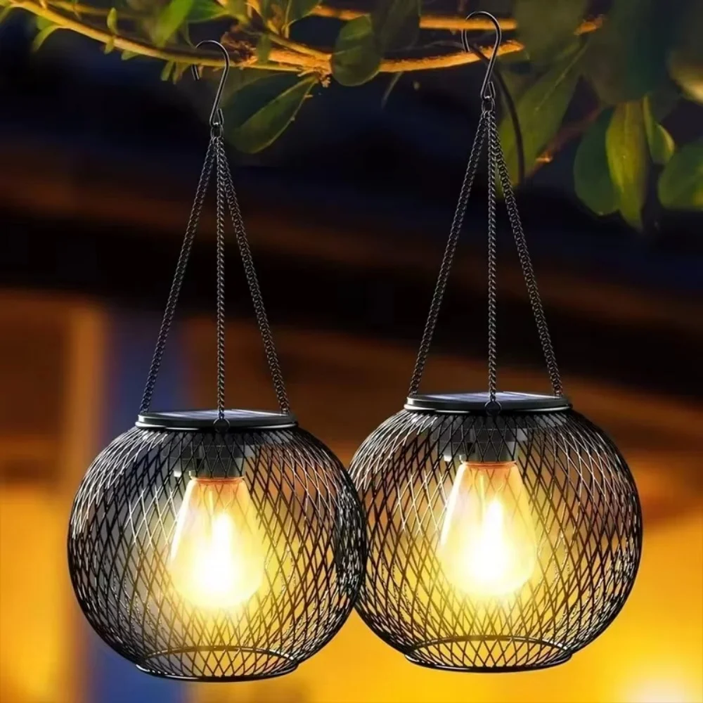 Solar Lantern Iron Art Outdoor - Smart Garden Ornaments ulasan dan harga