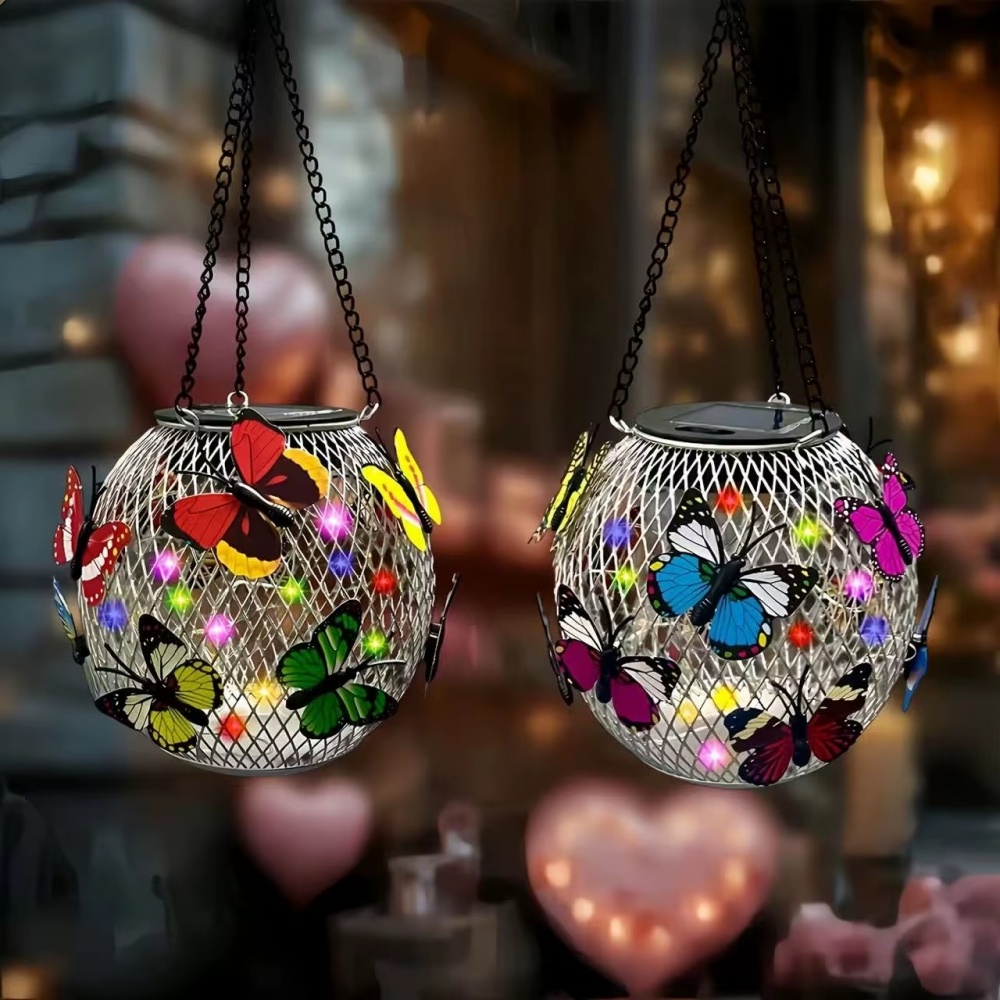 Solar Lantern Iron Art Outdoor - Smart Garden Ornaments ulasan dan harga