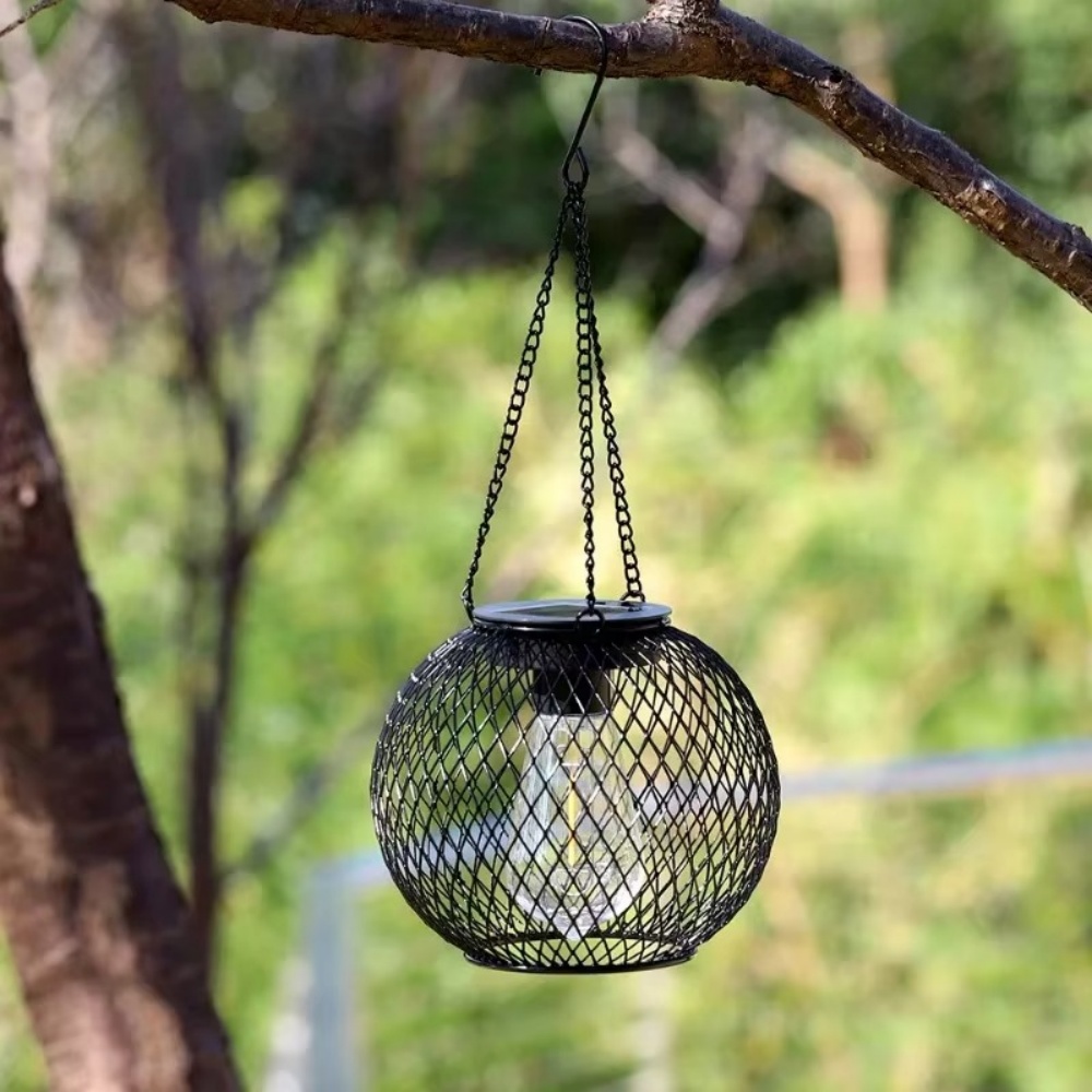 Solar Lantern Iron Art Outdoor - Smart Garden Ornaments ulasan dan harga
